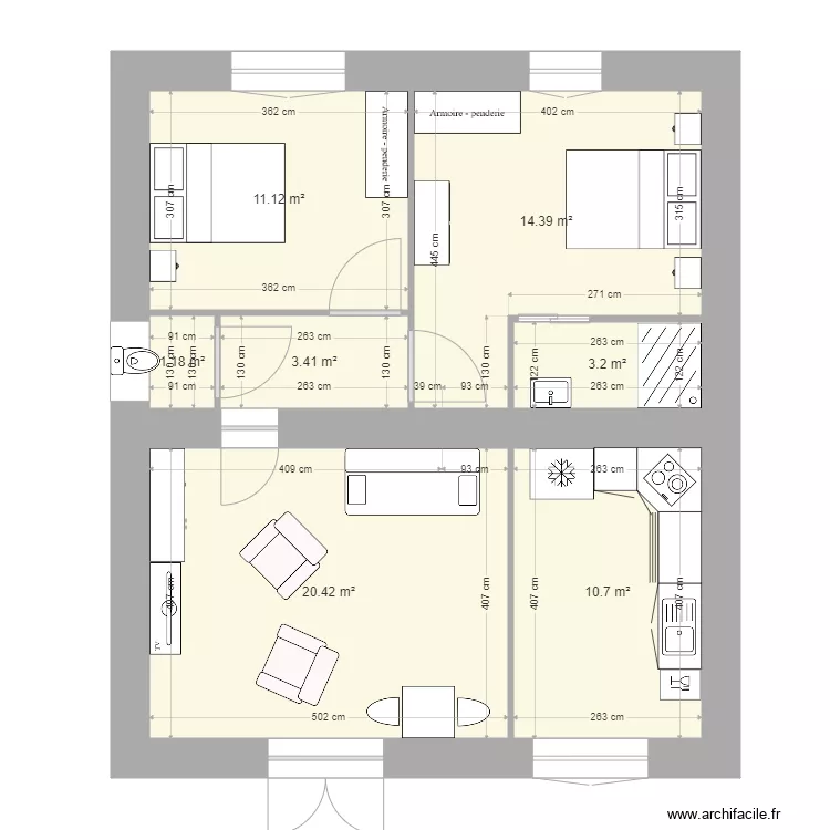appartement mamie idée 3. Plan de appartement mamie idée 3. Plan de