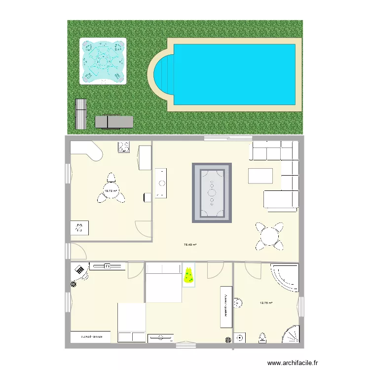 plan de maison mailys. Plan de 