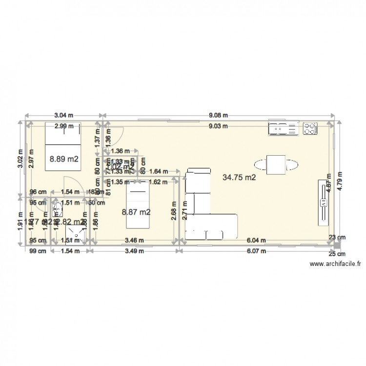 Plan. Plan de 0 pièce et 0 m2