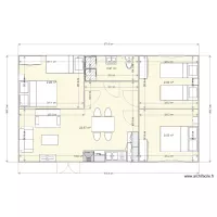 MODELE VENDEE 60M2 AVEC 3 CHAMBRES