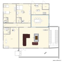 Plan 3 chambre  salon