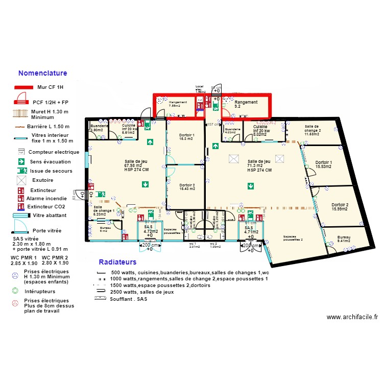 A pas d ourson 3 après projet essai. Plan de 0 pièce et 0 m2