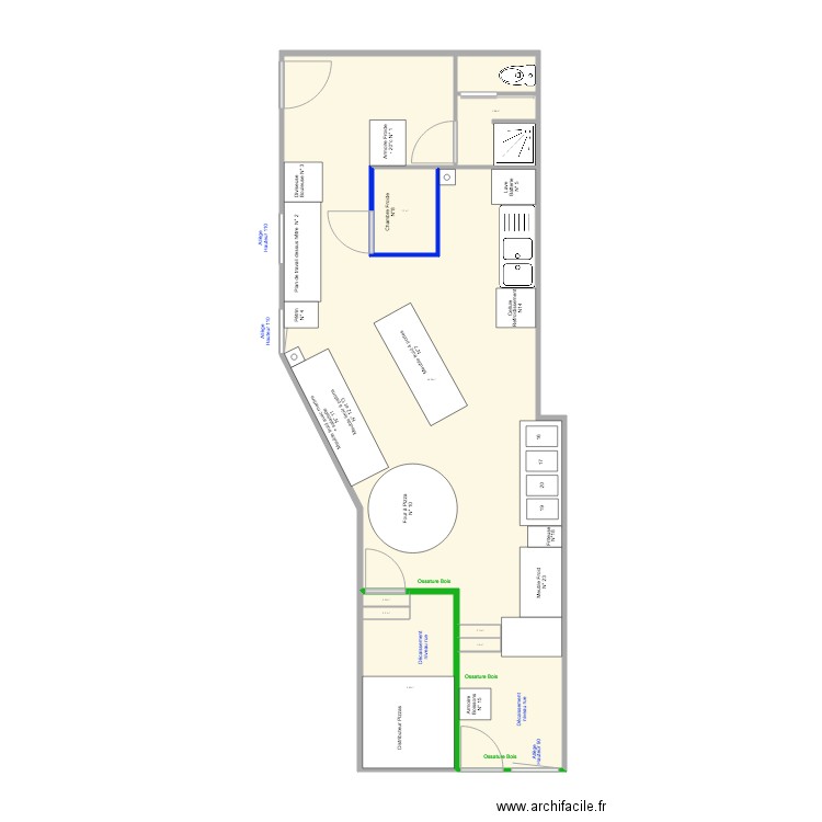 PLOTCOUE. Plan de 0 pièce et 0 m2