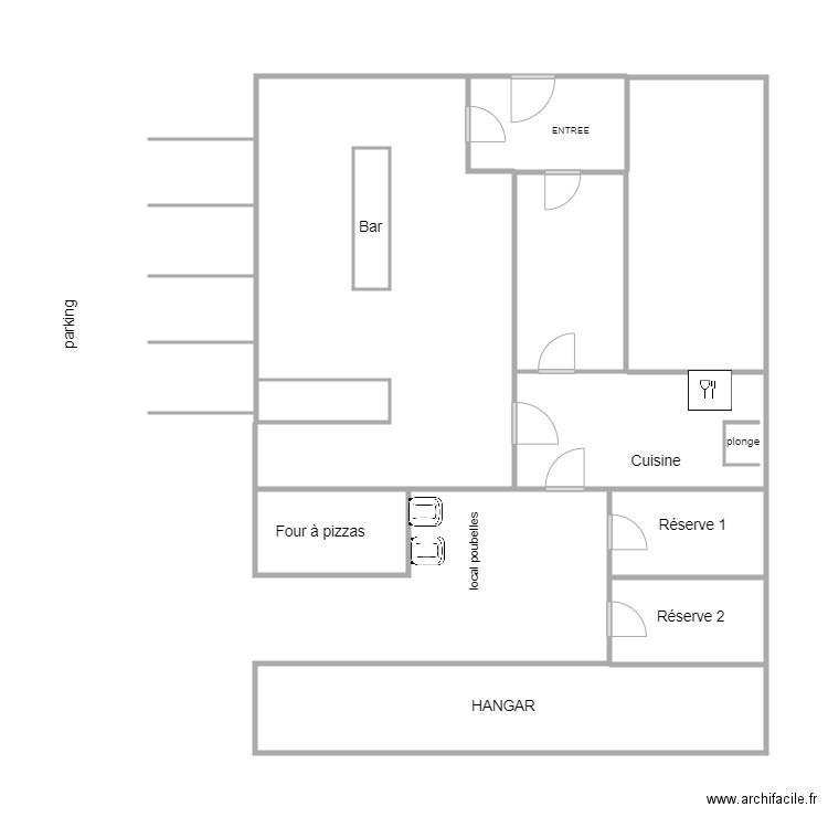 Plan New Papa et Citu   Grosbous. Plan de 0 pièce et 0 m2