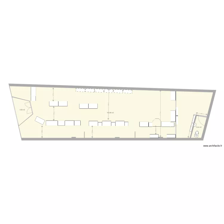 HUBERT DE LISLE AVEC AMENAGEMLENT. Plan de 