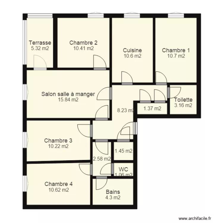 Appartement siège. Plan de Appartement siège. Plan de