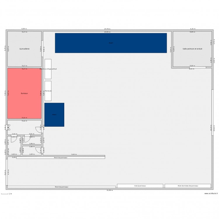 Atelier. Plan de 0 pièce et 0 m2