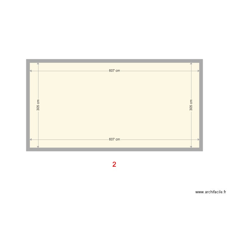 Facade 2. Plan de 0 pièce et 0 m2