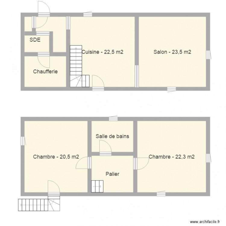 63001260Maison1. Plan de 0 pièce et 0 m2