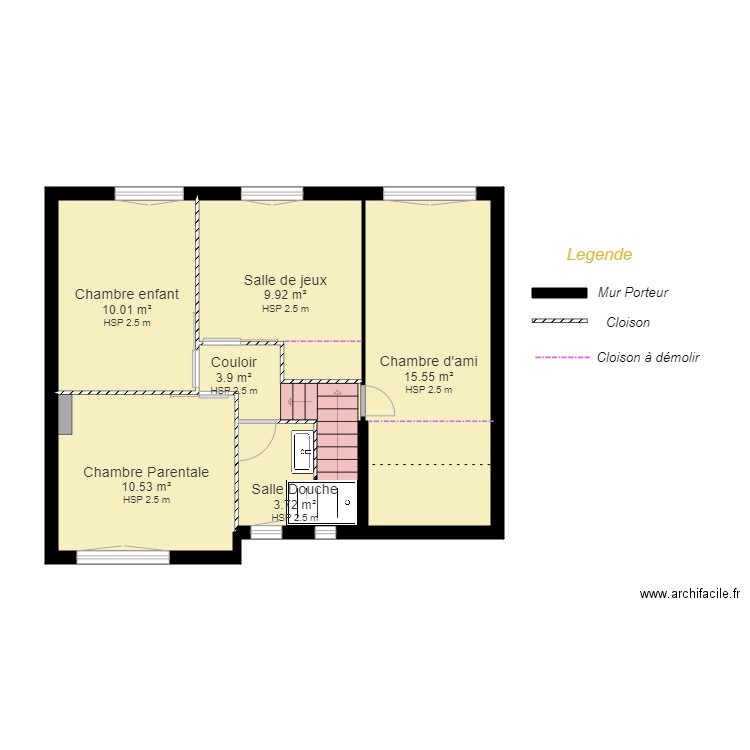 BOUHADDOUCH Y et N Projet. Plan de 0 pièce et 0 m2