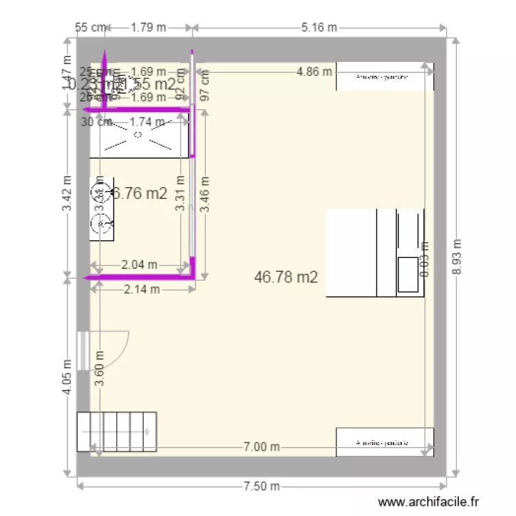 maison 1et2 projet etage 2. Plan de maison 1et2 projet etage 2. Plan de