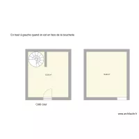 En haut &agrave; gauche de la boucherie 