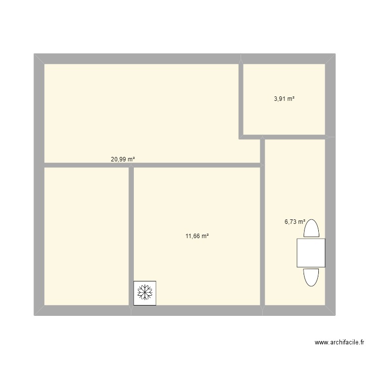 Salon. Plan de 0 pièce et 0 m2