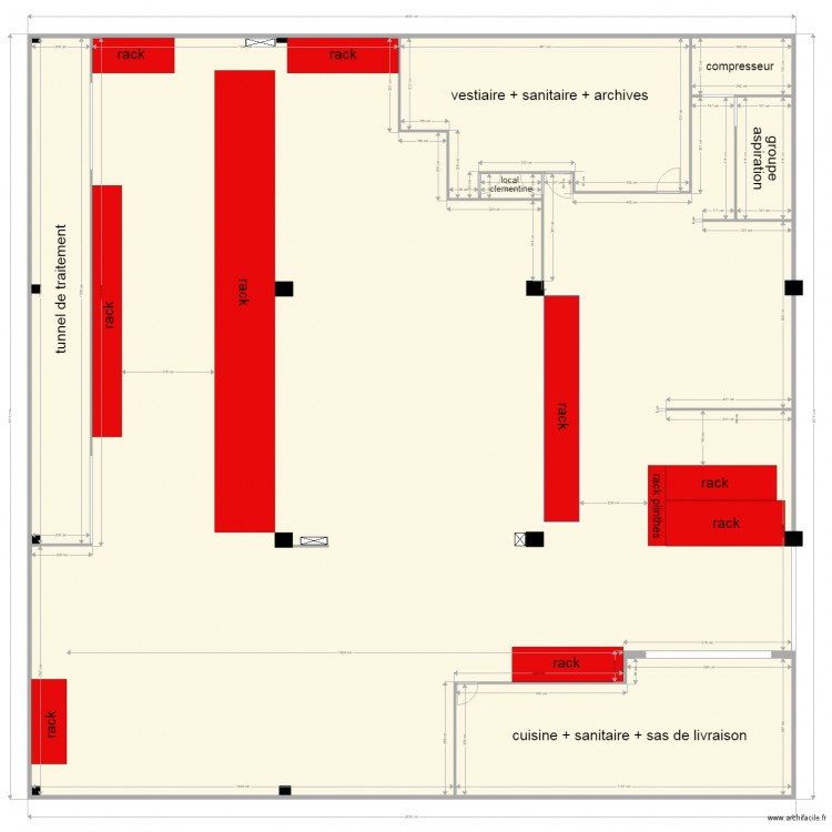 depot n 16 v2. Plan de 0 pièce et 0 m2