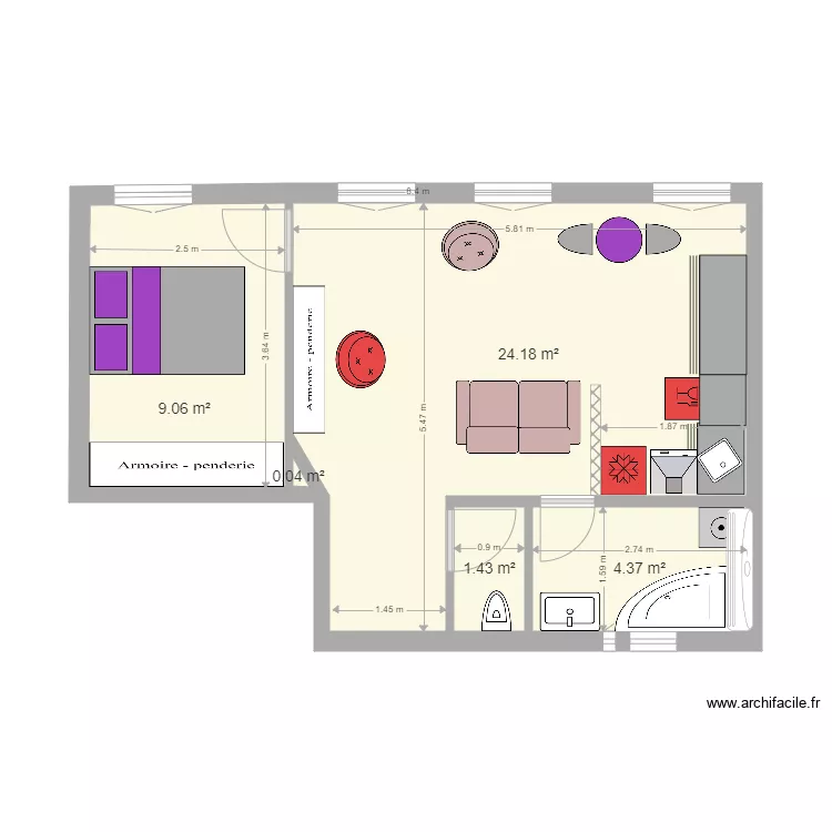 Paris monge15 der. Plan de 