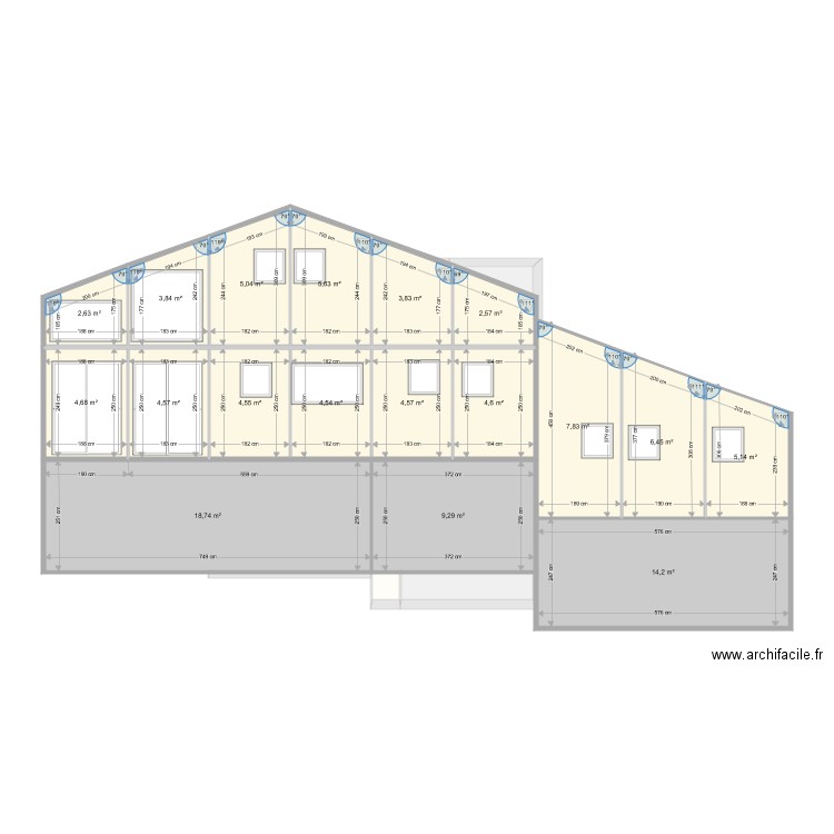 Clusaz Projet11 6X10 DemiAvance. Plan de 0 pièce et 0 m2