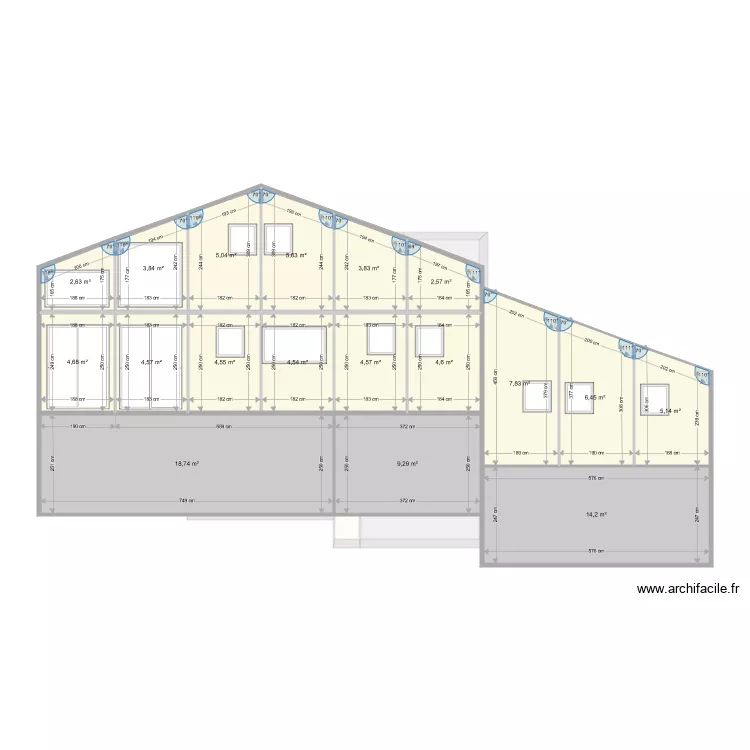 Clusaz Projet11 6X10 DemiAvance. Plan de 