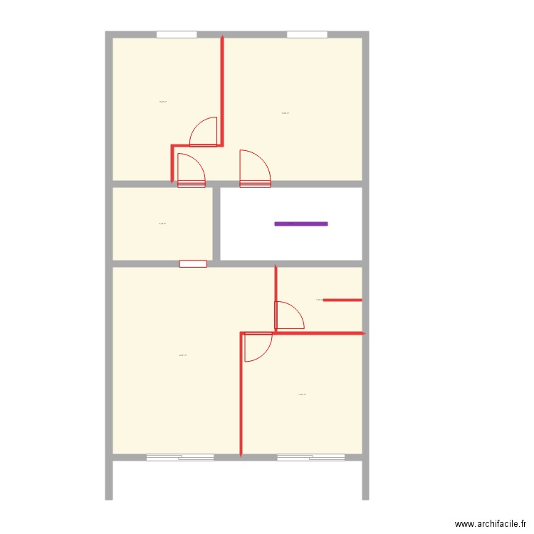 1ER ETAGE Lot B pour Enedis 01 01 2020. Plan de 0 pièce et 0 m2