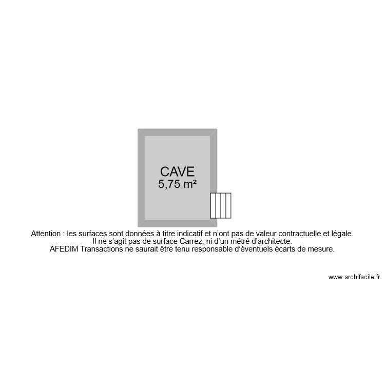 BI 11815 CAVE. Plan de 0 pièce et 0 m2