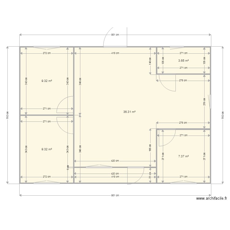 MODELE HERAULT. Plan de 0 pièce et 0 m2