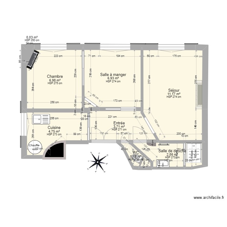 https://www.archifacile.fr/plan/appart.P sans aménagements. Plan de 9 pièces et 37 m2