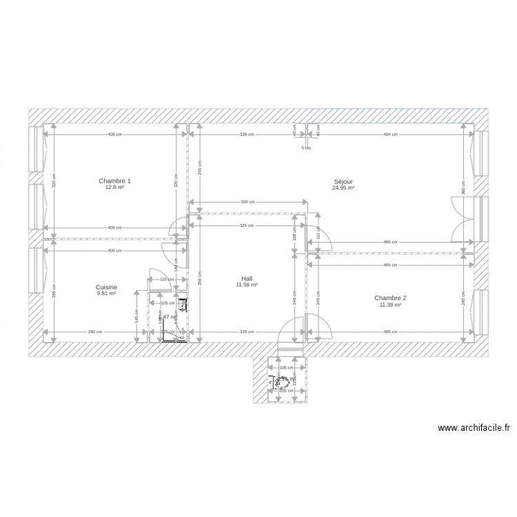 Bess et Océ. Plan de 0 pièce et 0 m2