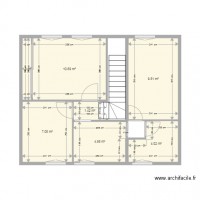 plan maison etage 