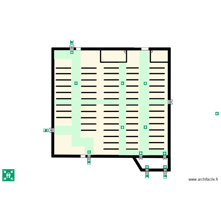 ENVRAC Plan  intervention. Plan de 0 pièce et 0 m2