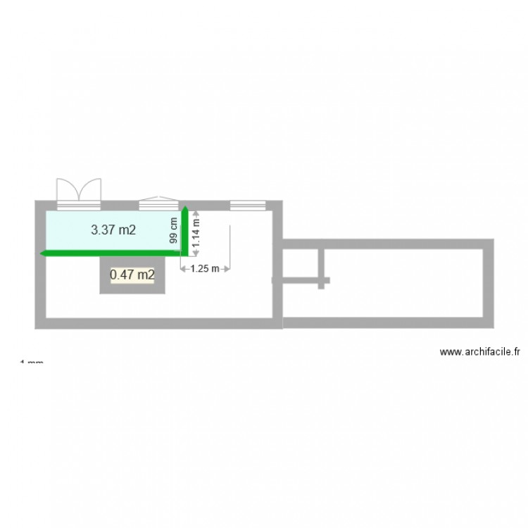 BONNAC 3B. Plan de 0 pièce et 0 m2