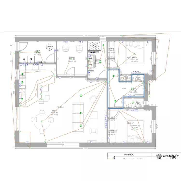 Plan électrique sans fond. Plan de Plan électrique sans fond. Plan de