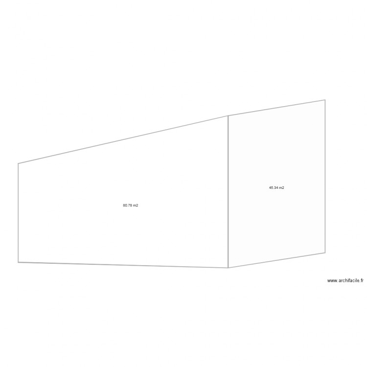 DP5 V3 ARRIERE. Plan de 0 pièce et 0 m2