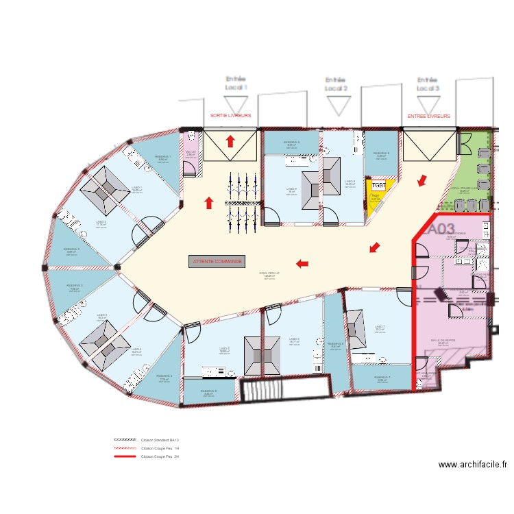 PROJET RENNE 2. Plan de 0 pièce et 0 m2