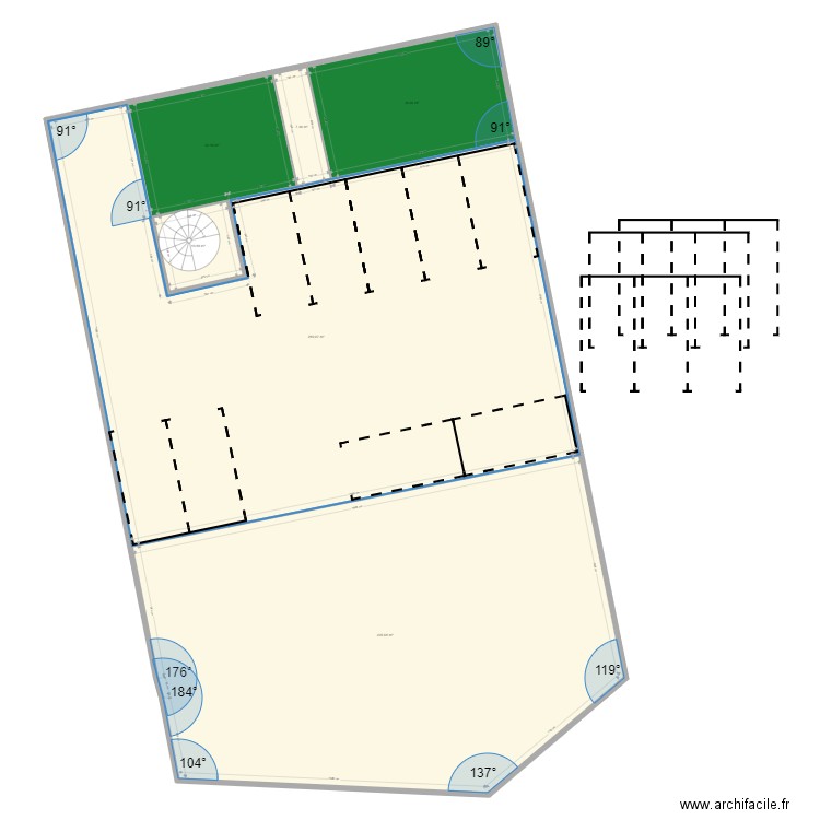 saint maur des fosses. Plan de 6 pièces et 607 m2