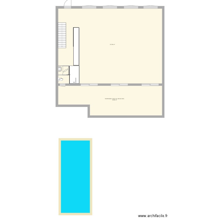 RDC TENOR1. Plan de 0 pièce et 0 m2