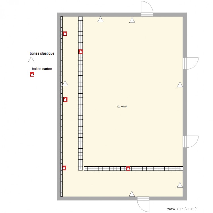 vigier plan. Plan de 0 pièce et 0 m2