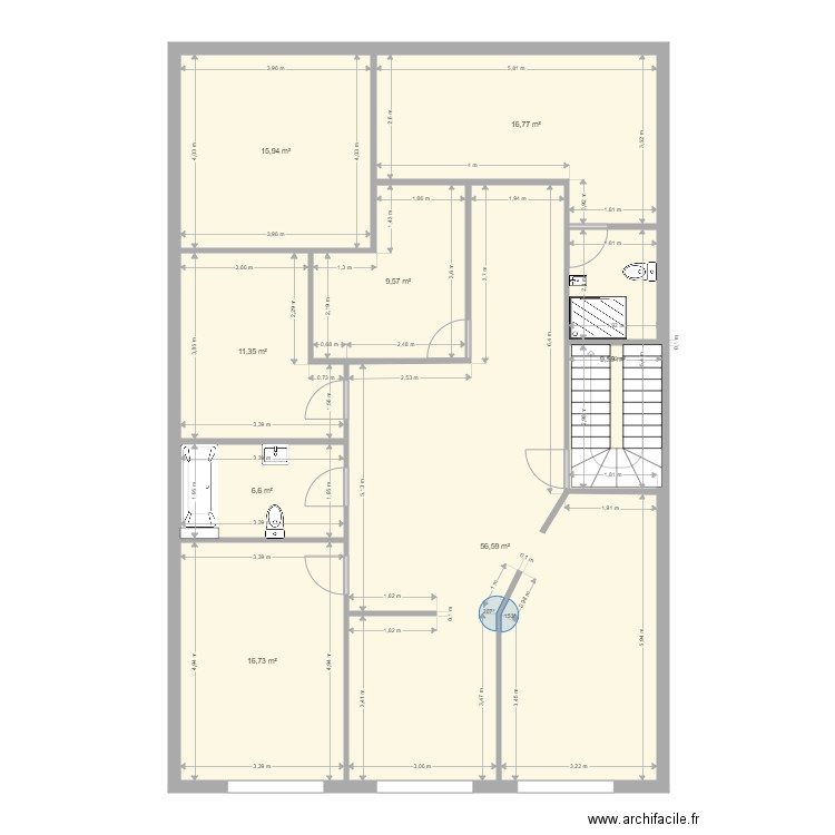 s001. Plan de 0 pièce et 0 m2