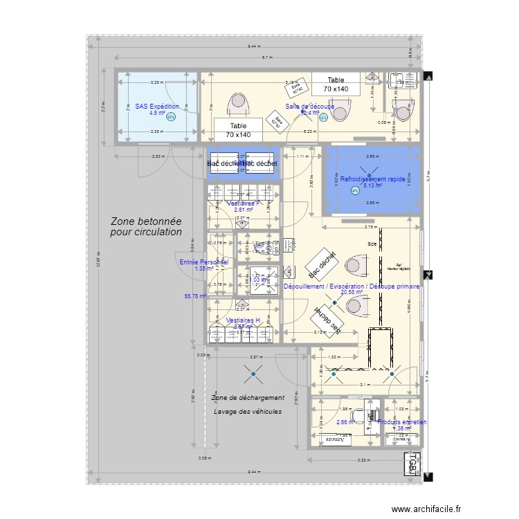 Ferme aux cerfs 002. Plan de 0 pièce et 0 m2