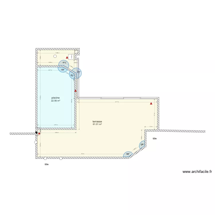  2 terr plan  jean jacque. Plan de 