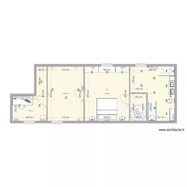 Plan 1er électrique. Plan de Plan 1er électrique. Plan de