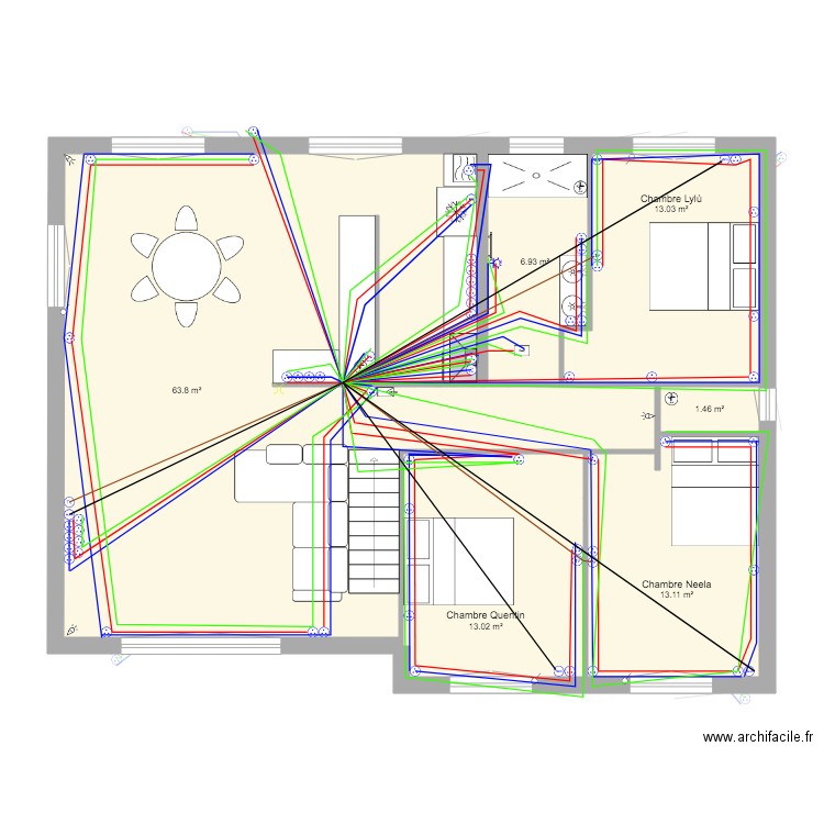 Plan prises Maison Cestas . Plan de 0 pièce et 0 m2