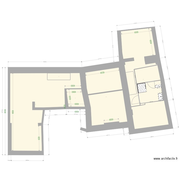 Maison 7. Plan de 0 pièce et 0 m2