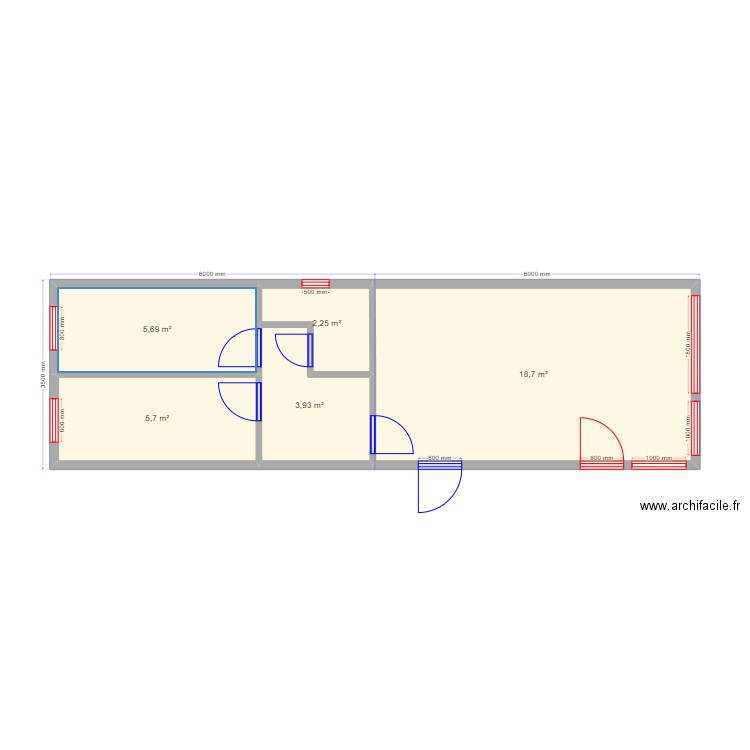 кркркр. Plan de 0 pièce et 0 m2