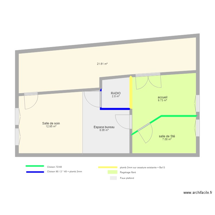 Crebessegue. Plan de 0 pièce et 0 m2