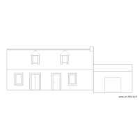 Projet Façade Sud Maison La Croixille