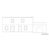 Projet Fa&ccedil;ade Sud Maison La Croixille
