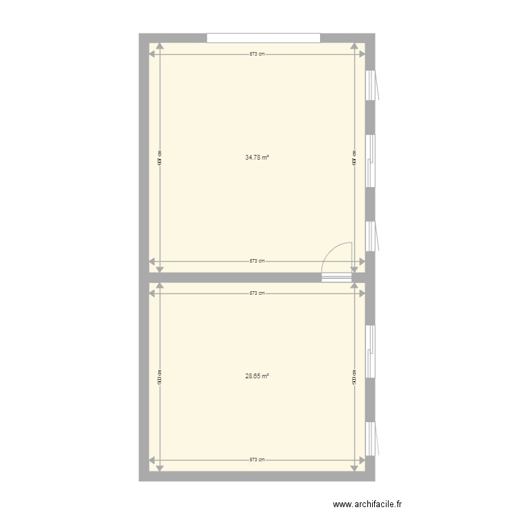 fresnieres agrandissement. Plan de 0 pièce et 0 m2