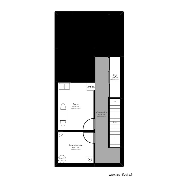 Malakoff 2 projet V2 ArL fr JoD s2. Plan de 30 pièces et 299 m2