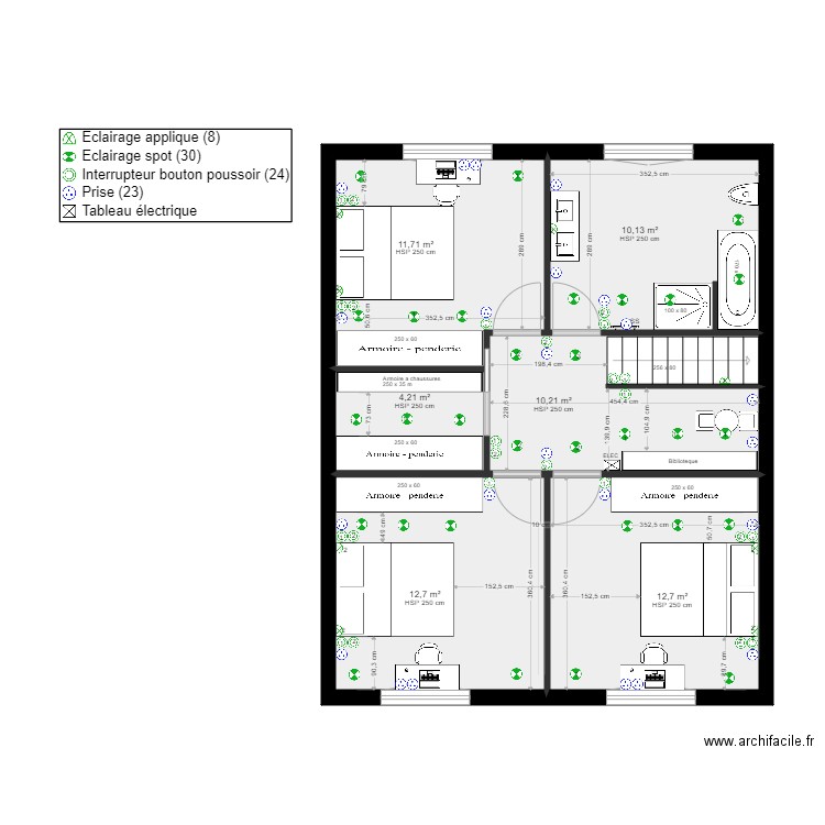 MAISON VITALIE ELEC 1. Plan de 0 pièce et 0 m2