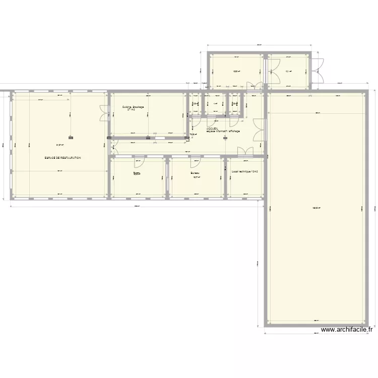RC et SALLE AUDITION  v5 . Plan de 
