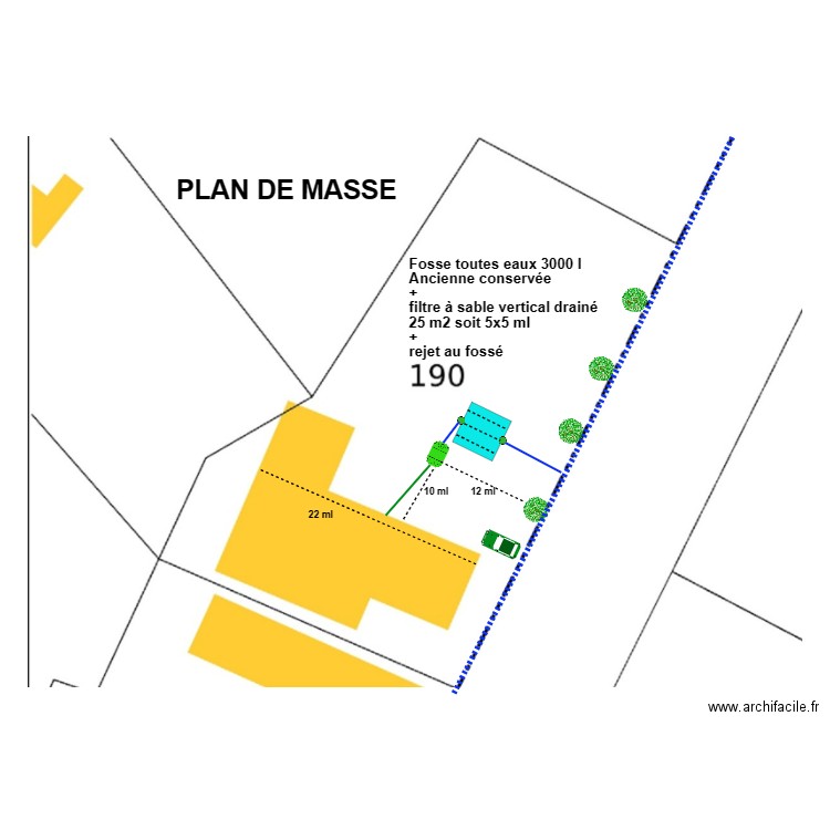 FLEXAS. Plan de 0 pièce et 0 m2
